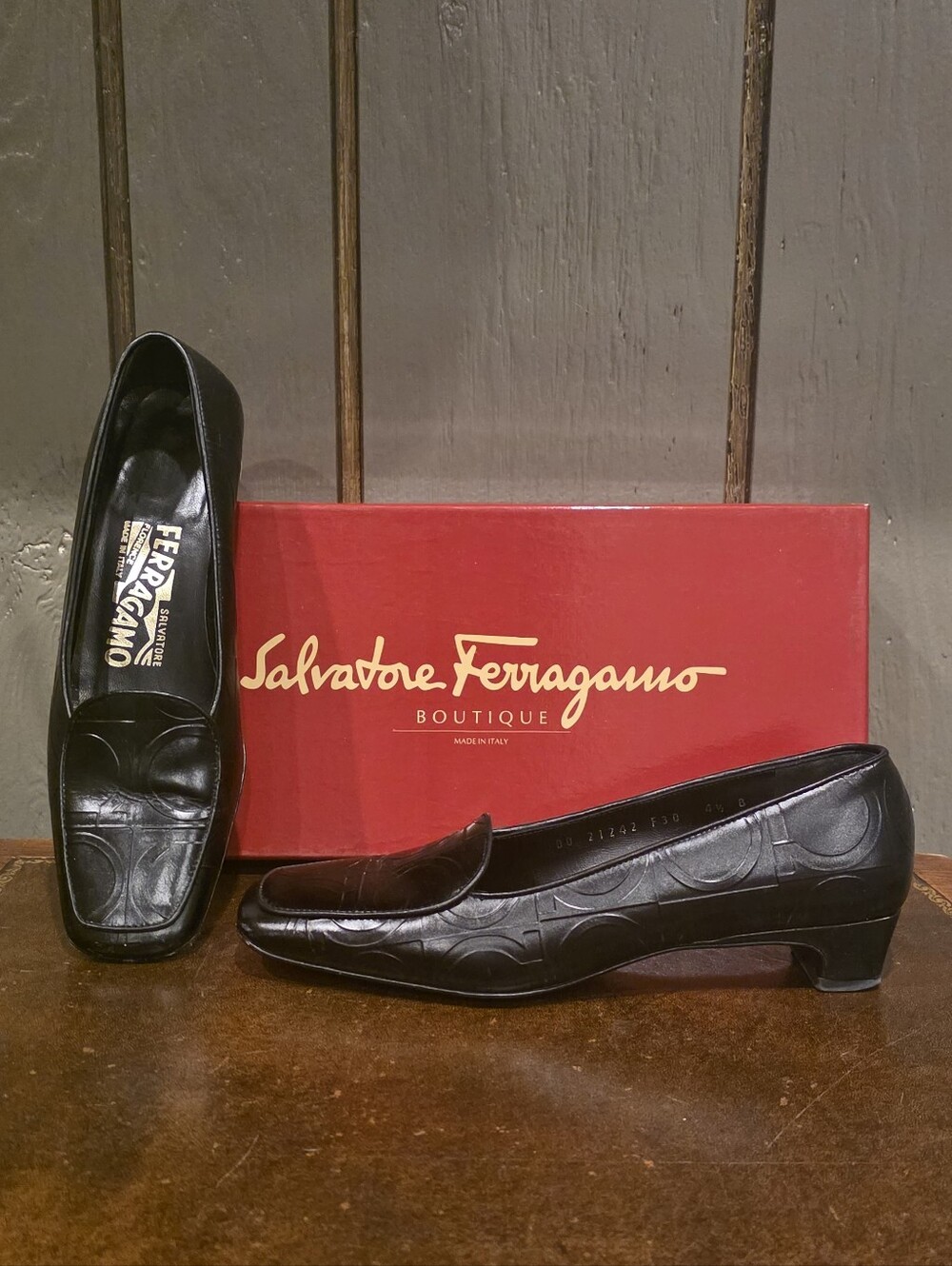 Ferragamo Logo Shoes
